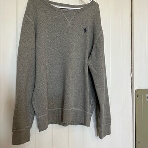 Ralph Lauren Fleece Pullover Grey Medium
